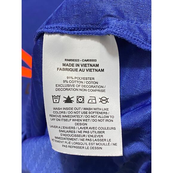 Nike Rise 365 Trail Running Shirt Size 2XL Blue DJ0600-430 Lightweight - Picture 5 of 9